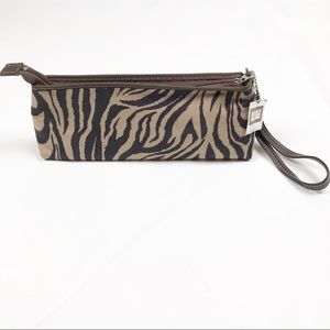 Lola animal print clutch - NWT